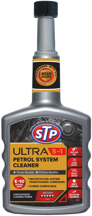 STP Ultra 5-in-1 Petrol System Cleaner 400ml