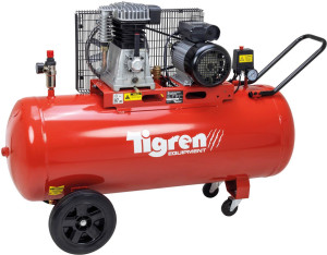 Tigren 150ltr 3hp Belt-Driven Compressor