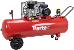 Tigren 200ltr 3hp Belt-Driven Compressor