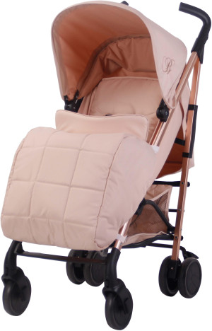 My Babiie MB51 Plus Stroller - Rose Gold Blush