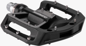 Shimano PD-GR500 MTB Flat Pedals, Black