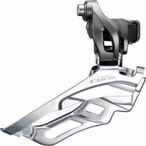 Shimano Claris FD-R2030 8 Speed Front Derailleur Triple, Band on 28.6/31.8/34.9mm