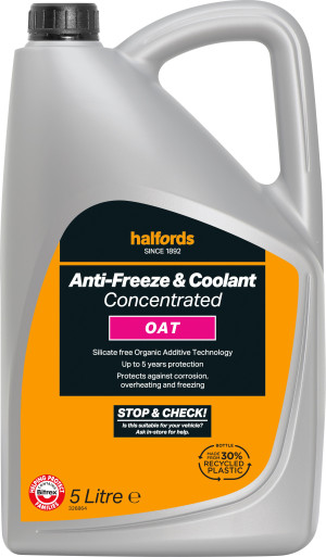 Halfords OAT Antifreeze & Coolant Concentrate 5L