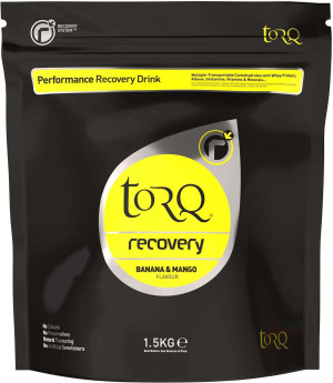 TORQ Recovery Drink, 1 x 1.5kg, Banana & Mango