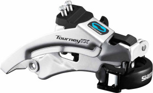 Shimano Tourney FD-TX800 3 Speed Front Derailleur, 63-66