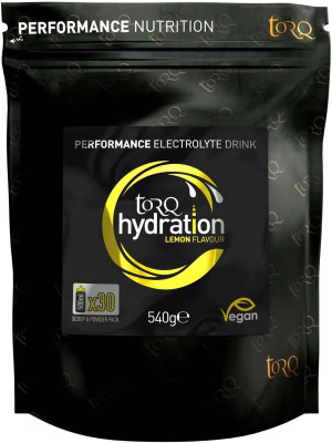 TORQ Hydration Drink, 1 x 540g, Lemon