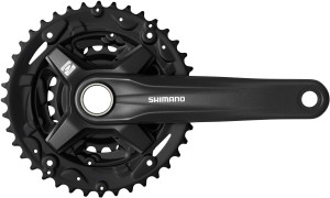 Shimano FC-MT210 2-Piece 9 Speed Chainset 170mm, 44/32/22T, Triple