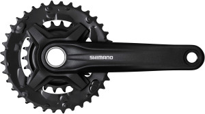 Shimano FC-MT210 2-Piece 9 Speed Chainset, 170mm, 36/22T, Double