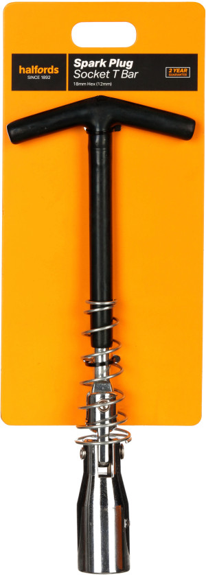 Halfords Spark Plug Spanner T-bar 12mm