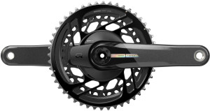 SRAM Force D2 Power Meter KIT Spider DM, Black, 46-33T