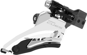 Shimano Cues FD-U6000-M 10-11 Speed Front Derailleur, Mid Clamp, Side Swing