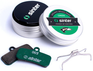 Sinter Shimano D Brake Pads 003, Green - S2032