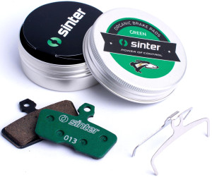 Sinter AVID SRAM Brake Pads 013, Green - S2032