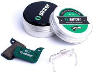 Sinter SRAM Brake Pads 017, Green - S2032