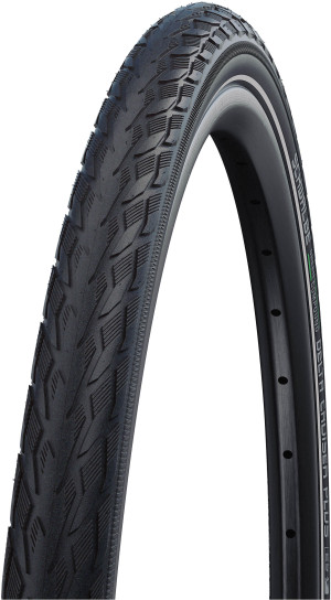 Schwalbe Delta Cruiser Plus Bike Tyre 700x38c Black/Reflex