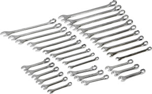 Rolson 32pc Spanner Set CRV Polished