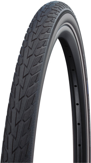 Schwalbe Road Cruiser Wired Bike Tyre 28x1.75 inch Black/Reflex