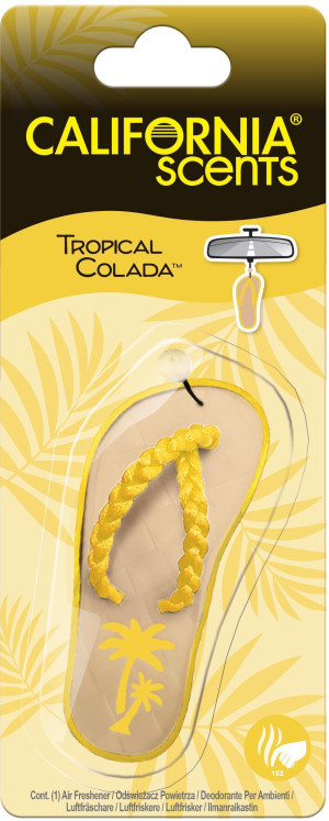 California Scents Novelty Sandal Tropical Colada