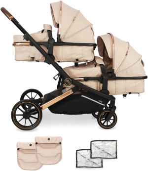 My Babiie MB33 Tandem Pushchair - Giraffe