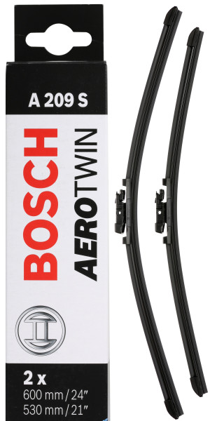 Bosch A209S Wiper Blade - Front Pair