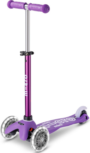 Micro Mini Deluxe LED Scooter, Purple