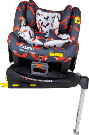 All in All Rotate Group 0+/1/2/3 Isofix Car Seat - Mister Fox