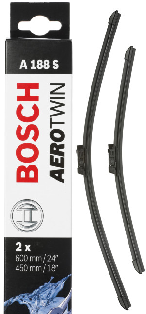 Bosch A188S Wiper Blade - Front Pair