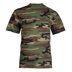 Koszulka T-shirt dziecięcy Mil-Tec - Woodland
