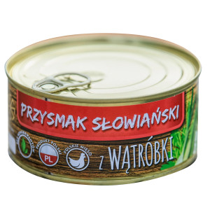 Żywność konserwowana Marlej Przysmak Słowiański z wątróbki 300g