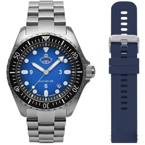 Zegarek Ruhla NVA Kommando Minentaucher Automatic Set Blue