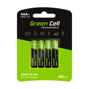 Akumulator Green Cell HR03/AAA 950 mAh - 4 szt.