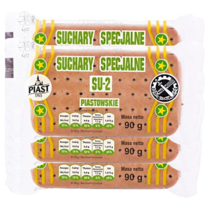 Suchary specjalne Piast SU-2 4 x 90 g
