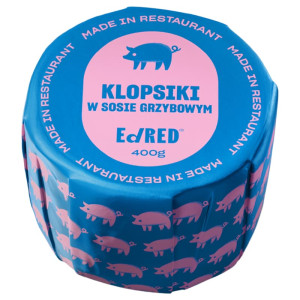Żywność konserwowana Ed Red - Klopsiki w sosie grzybowym 400 g
