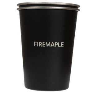 Kubek Fire Maple Antarcti Stainless Steel 350 ml 2 szt. - Black