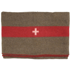 Koc wełniany MFH - Brown