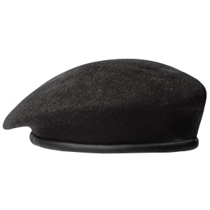 Beret tłoczony - Czarny 53