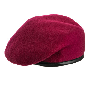 Beret wełniany Mil-Tec - Burgund 58