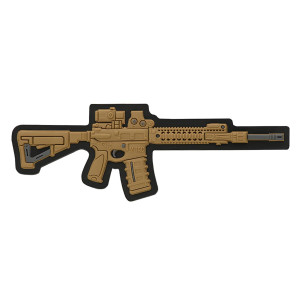 Naszywka M-Tac AR-15 3D PVC - Coyote