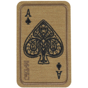 Naszywka M-Tac Ace Of Spades - Coyote