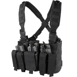 Kamizelka taktyczna typu Chest Rig Condor Recon - Black