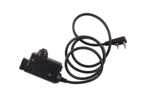 Przycisk PTT M51 kenwood - czarny
