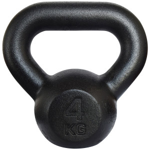Kettlebell żeliwny Kawmet 4 kg