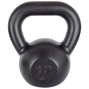 Kettlebell żeliwny Kawmet 12 kg