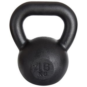 Kettlebell żeliwny Kawmet 16 kg