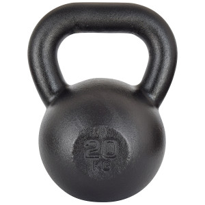 Kettlebell żeliwny Kawmet 20 kg
