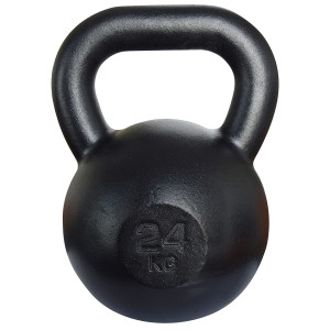 Kettlebell żeliwny Kawmet 24 kg