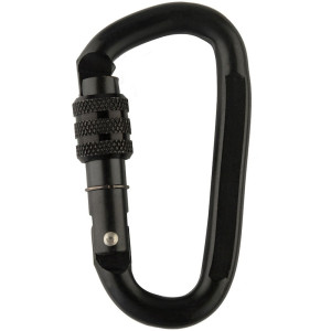 Karabińczyk stalowy M-Tac 10 cm - Black