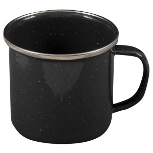Kubek stalowy Highlander Outdoor Deluxe 350 ml - Black