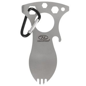 Niezbędnik Highlander Outdoor Foon 5 In 1 Tool z karabińczykiem