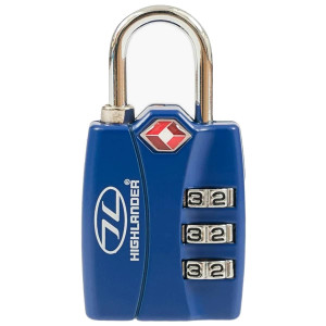 Kłódka Highlander Outdoor TSA Alert - Blue